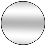 Oglindă de perete Atmosphera ALICE d. 70 cm negru