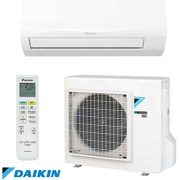 Aparat de aer conditionat inverter Daikin Sensira FTXF25E + RXF25E, 9000 BTU, 17 m², A++, R-32, Alb