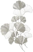 Deco perete Silver Ginkgo 90/7/124 cm