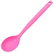 Lingura pentru servire cu gradatie Tasty 678201, Maner moale, 32,5 cm, Silicon, Roz