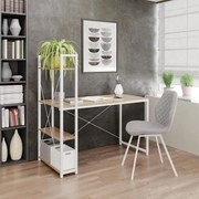 Birou Narvik B-1 Alb - L120 x l64 x H120 cm