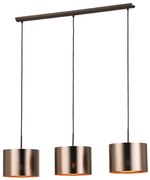 Eglo 39357 - Lampa suspendata SAGANTO 1 3xE27/60W/230V