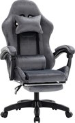 Scaun de birou/gaming, gri, LOPES