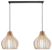 Candelabru pe cablu BARREL 2xE27/24W/230V