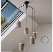 Eglo 99447 - Lustră suspendată cu cablu ALBARIZA 5xE27/40W/230V stil păianjen