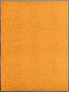 vidaXL Covoraș de ușă lavabil portocaliu 90x120 cm