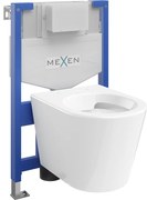 Mexen Rico set încastrat WC cadru Fenix XS-F cu vas WC, alb lucios - 6803372XX00