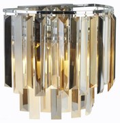 Aplica de perete eleganta design modern Clarissa 9832-2CC SRT