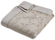 Cuvertură bej matlasată din jacquard 240x260 cm Opulent Jacquard – Catherine Lansfield