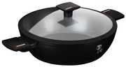 Cratiță cu capac 28 cm, 3.8 L Berlinger Haus BH 7090, Monaco Collection, cu strat de titan, pentru toate tipurile de plite