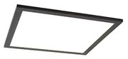 Plafoniera moderna neagra incluzând LED 40 cm - Liv