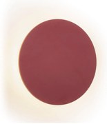 Aplica LED de perete cu lumina ambientala design modern Oregon plus rosu 12cm