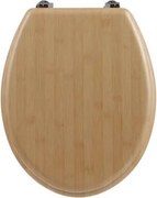 Capac WC 5Five Simply Smart, MDF, bamboo maro, 37x5.5x45 cm