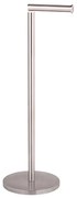 WENKO 22985100 - Suport pentru hârtie igienică, 21 x 55 cm, inox/argintiu