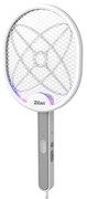 Paleta electrica anti-insecte, Zilan ZLN7088 Alba, 2800 Volti, lampa cu LED