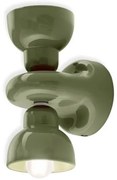 Aplica de perete din ceramica design italian realizata manual BERIMBAU