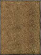 vidaXL Covoraș de ușă lavabil, maro, 90 x 120 cm