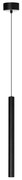 Pendul LED stil minimalist VERNO 1 40 negru 4000K