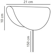 Aplică Nordlux MODEL 1xE14/25W/230V bej
