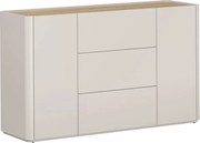 Comodă cu sertare Elivo 150 cm - cașmir / stejar uleiat