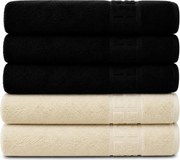 Set 5 Prosoape Premium, 100% Bumbac, Absorbante și Pufoase