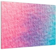 Tablou pe sticlă cu textură colorată (70x50 cm)