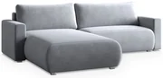 Coltar extensibil MONORA, gri deschis, colt interschimbabil