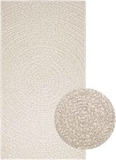 vidaXL Covor „ZIZUR” crem aspect iută pentru interior și exterior
