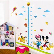 Sticker perete Grow up Mickey &amp; Minnie 120 x 108 cm