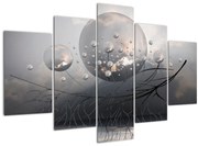 Tabloul bilelor abstracte (150x105 cm)