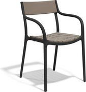 Set de 4 scaune exterior MADISON SLATS