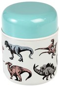 Termos albastru-crem pentru mâncare, pentru copii 280 ml Prehistoric Land – Rex London