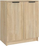 vidaXL Pantofar, stejar sonoma, 59x35x70 cm, lemn prelucrat