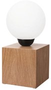 Lampă de masă EMI BALL 1xG9/15W/230V stejar