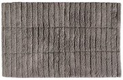 Covoraș din bumbac pentru baie Zone Tiles, 80 x 50 cm, gri - maro