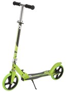 Trotineta copii si adolescenti NOVOKIDS™ Storm EVO PRO, Maxim 100 kg, Functie Super Brake, Maner reglabil pe inaltime, Diametru roata 200 mm, Verde