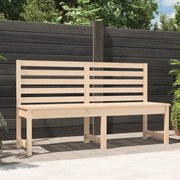 vidaXL Bancă de grădină, 157,5 cm, lemn masiv de pin