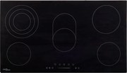 vidaXL Plită ceramică cu 5 arzătoare, control tactil, 77 cm, 8500 W