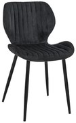 Scaun de sufragerie Saira II (negru). 1071247