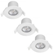 SET 3x corp de iluminat LED pentru baie dimabil LED/5W/230V 2700K IP65 Philips