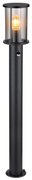 Stalp mediu pentru exterior cu senzor de miscare design modern IP54 Gracey negru