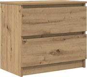 vidaXL Dulap TV Artisan Stejar 60x35x54 cm Lemn prelucrat