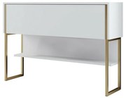 Comodă Luxe White and Gold