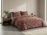 Lenjerie cocolino FOREST ANIMALS visiniu Dimensiune lenjerie de pat: 70 x 90 cm | 140 x 220 cm