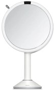 Oglindă cosmetică (5x) cu led/de mărire ø 20 cm Sensor Trio – simplehuman