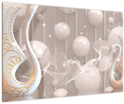 Tablou - Lebede fermecate (90x60 cm)