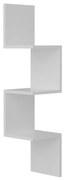 Etajeră Corner, alb