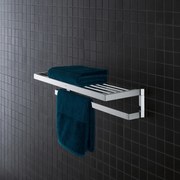 Bara portprosop cu suport Grohe Selection Cube 58 cm crom lucios