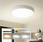 Brilagi - Plafonieră LED POOL 60W 230V 3000/4000/6000K, diam. 60 cm, albă