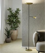 Eglo 901979 - Lampă de podea LED dimabilă CONIVARINO LED/26,5W/230V +LED/4W, auriu